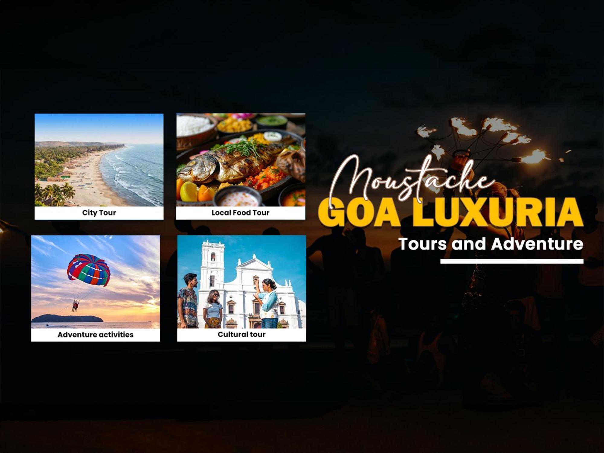 Auberge de jeunesse Moustache Goa Luxuria à Vagator Extérieur photo