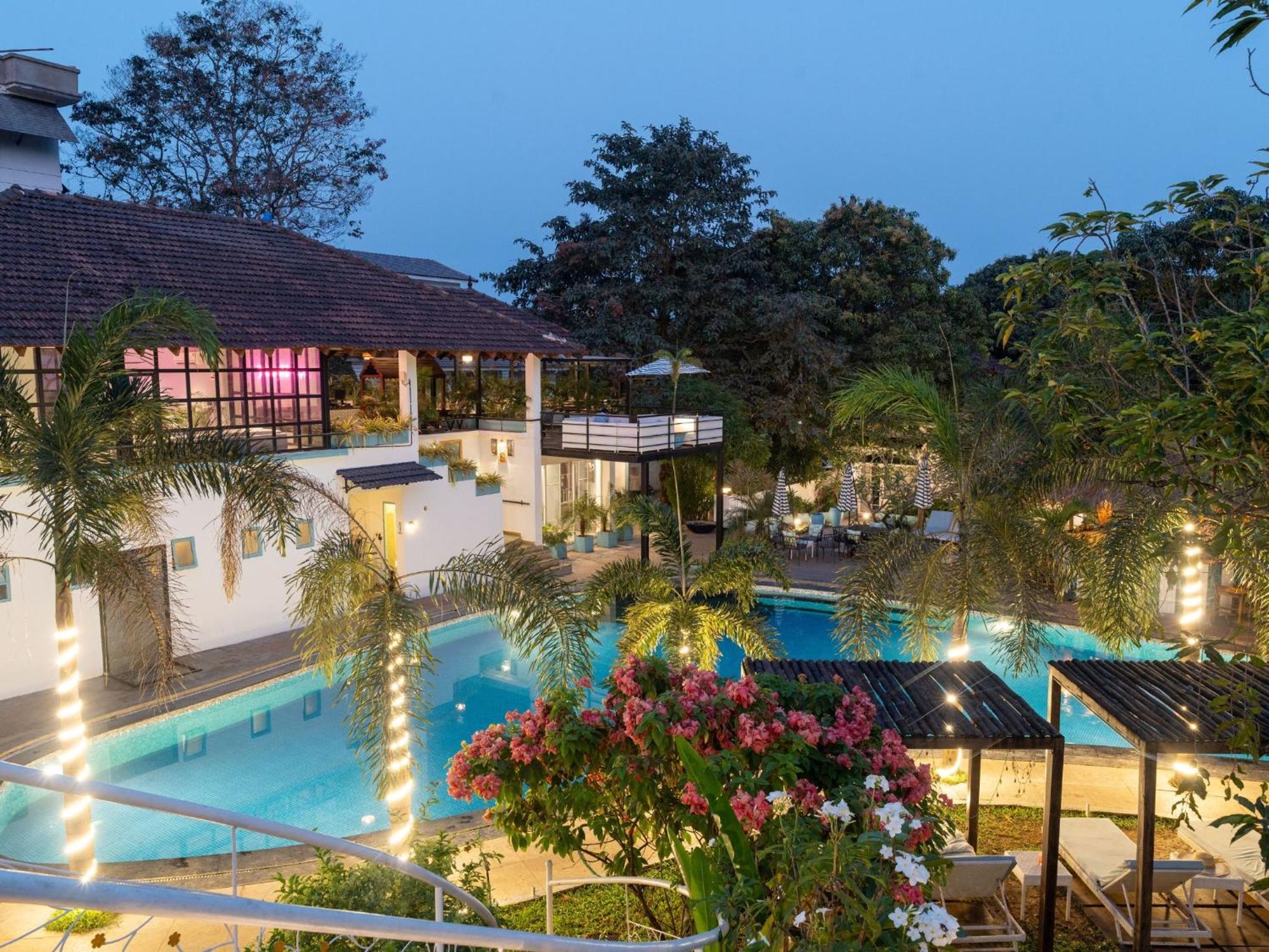 Auberge de jeunesse Moustache Goa Luxuria à Vagator Extérieur photo
